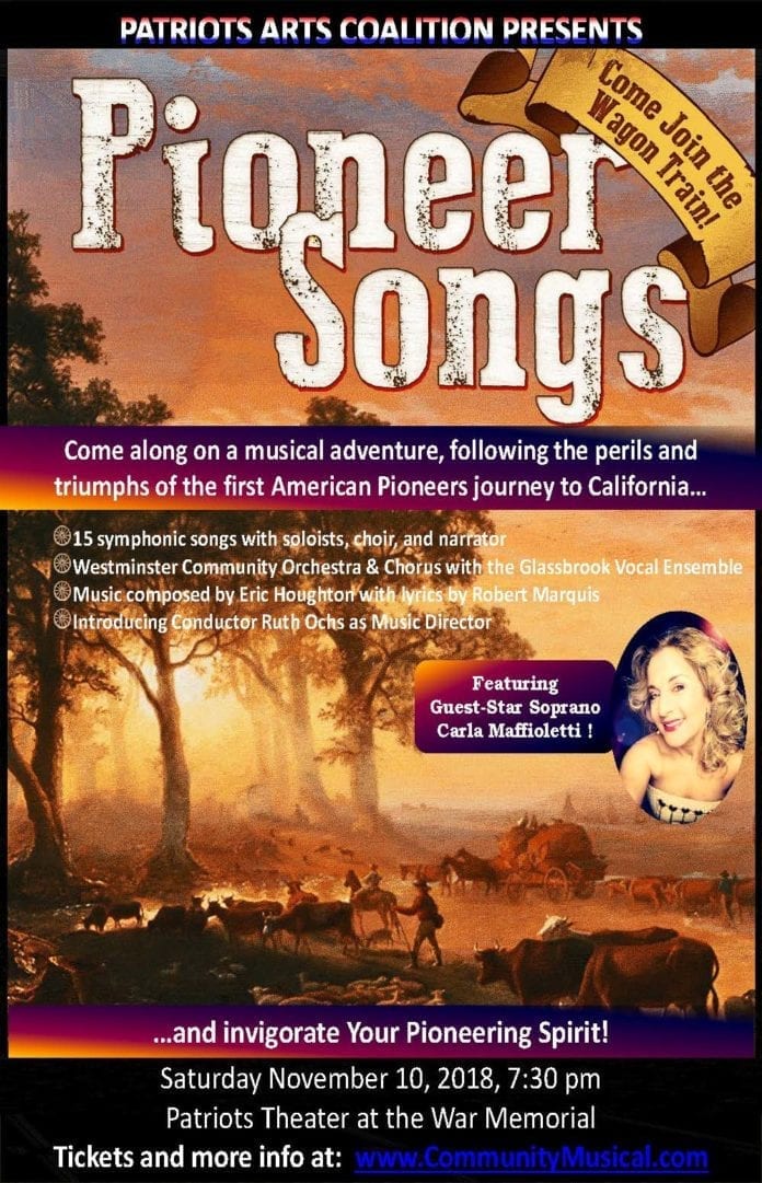 Pioneer Songs Concert Flyer EMAIL VERSION