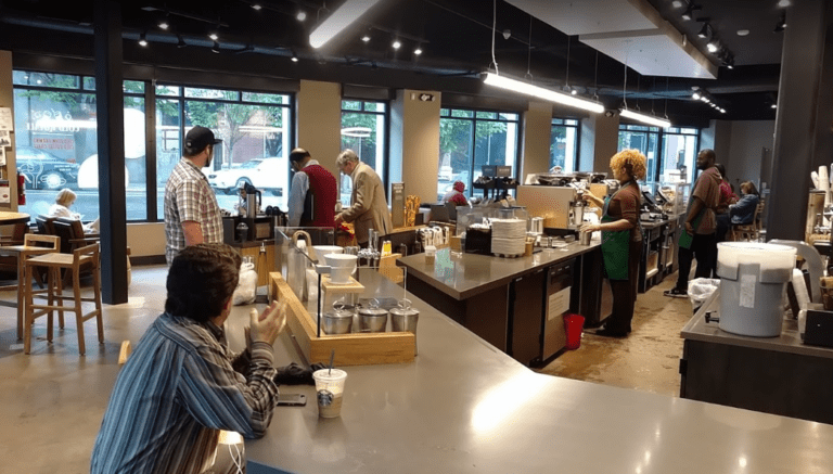 Starbucks Sets an Atmosphere of Progress