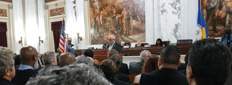 Informative and Aspirational, Mayor Gusciora Delivers His First State of the City Address