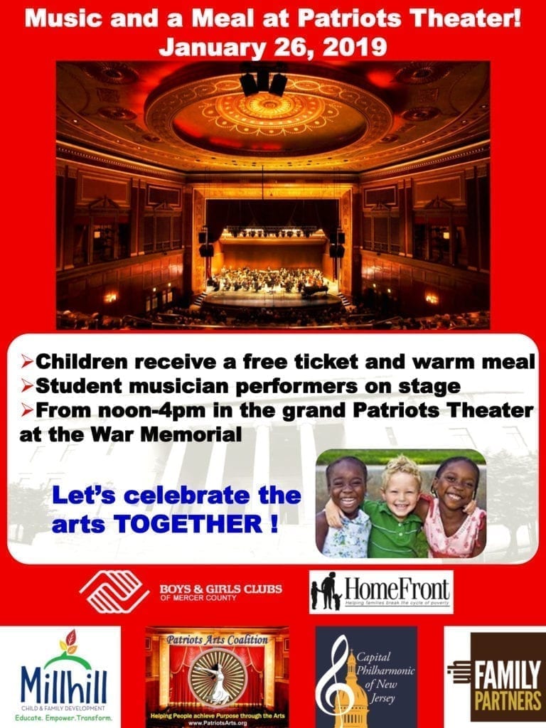 “Music and a Meal” for Trenton Children