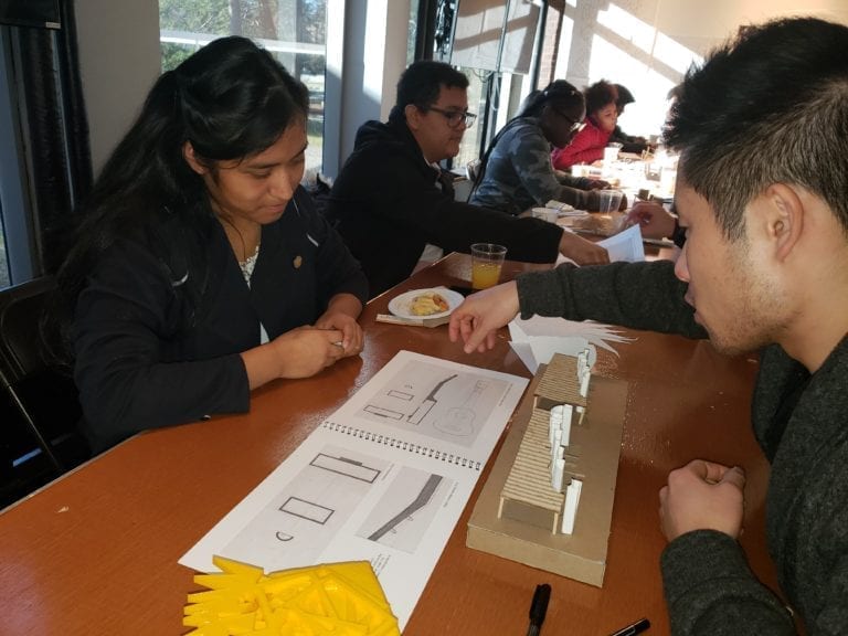 Trenton Students Wow Attendees at ArcPrep Portfolio Day