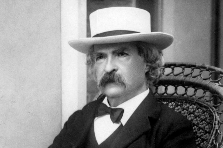 Mark Twain Comes to Trenton