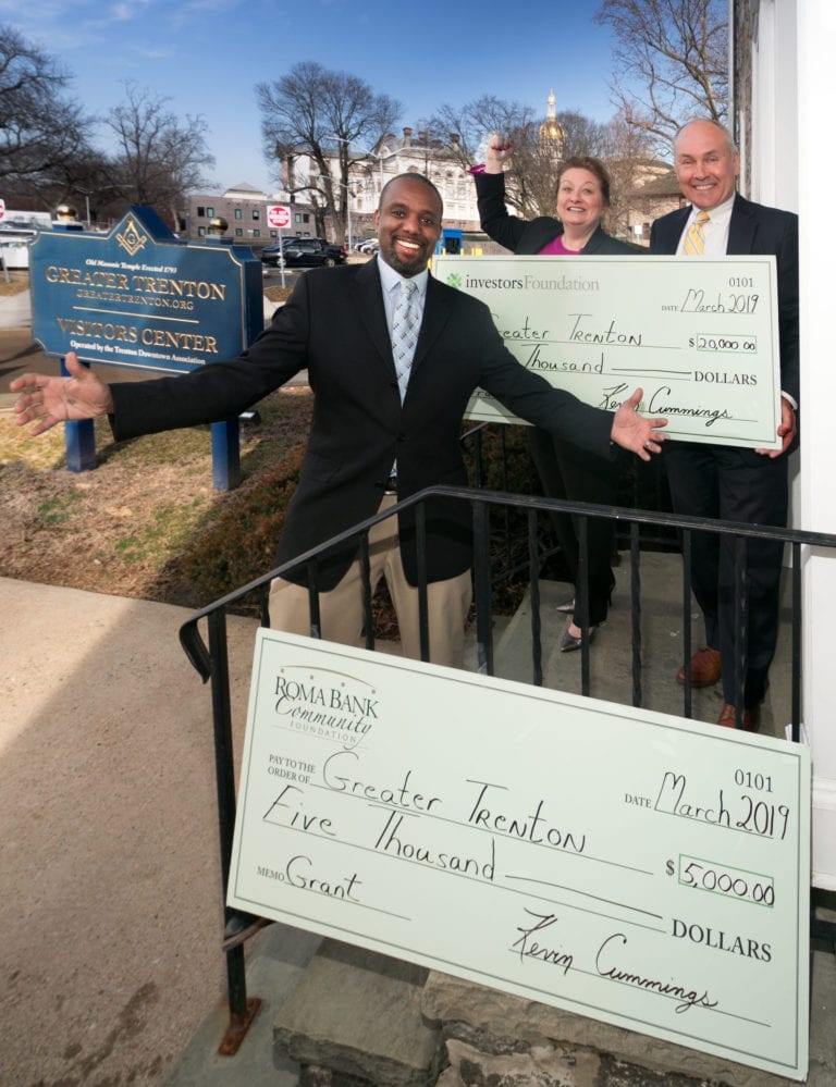 Investors Foundation Grants Support Greater Trenton’s Efforts to Facilitate and Revitalize Downtown Trenton