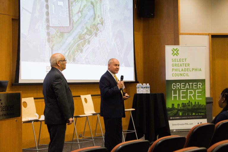 Trenton Mayor, Greater Trenton CEO pitch Trenton in Philadelphia