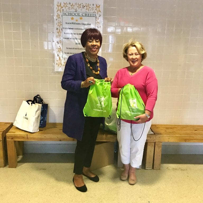 Christine’s Hope for Kids continues to Provide Gregory Students with a Helping Hand