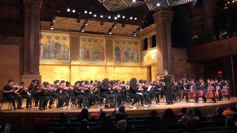 School Receives $180,000 Grant to Expand String Orchestra