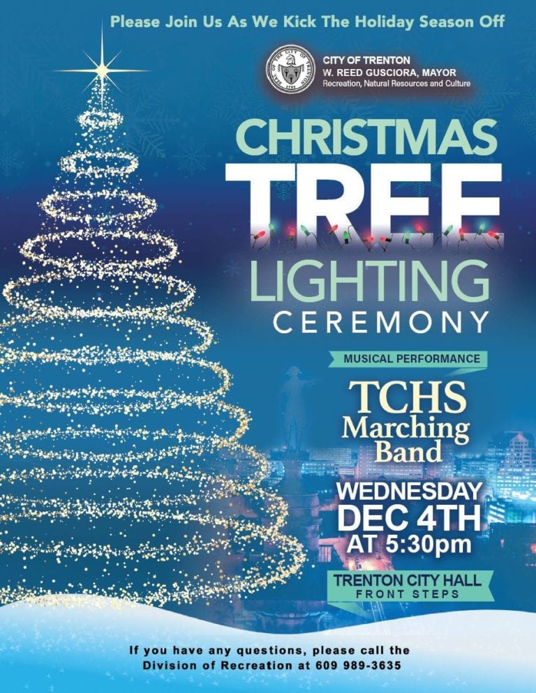 This Evening’s Treat:               A Tree Lighting at City Hall