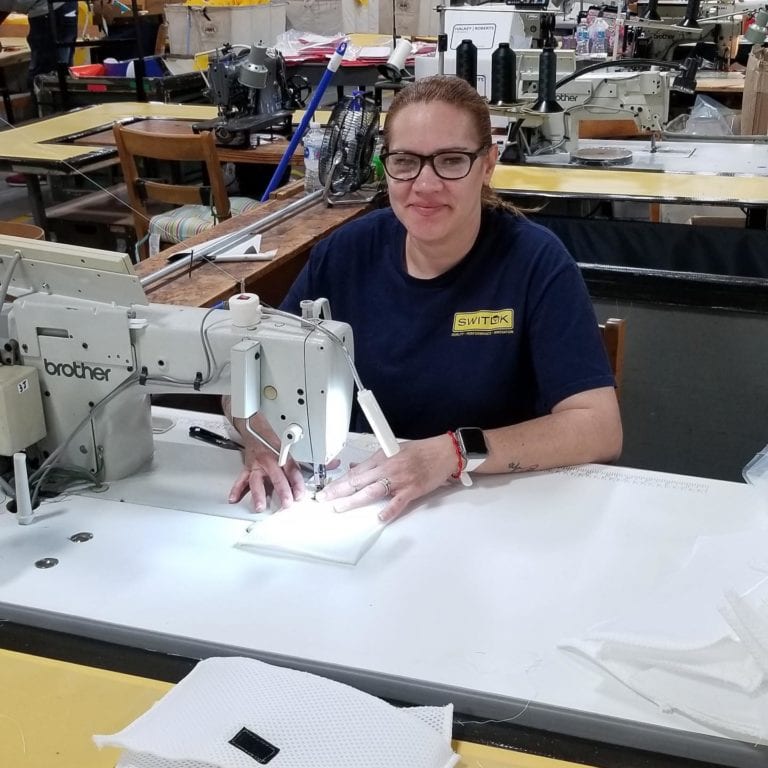 SWITLIK Produces Face Shields in Fight Against COVID-19