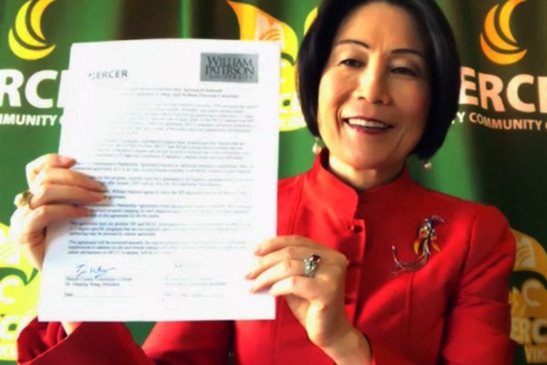 Education Agreement Made Official During Virtual Press Conference