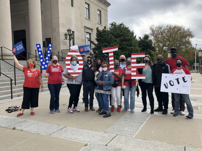 Trenton Voters Marched to the Ballot Box