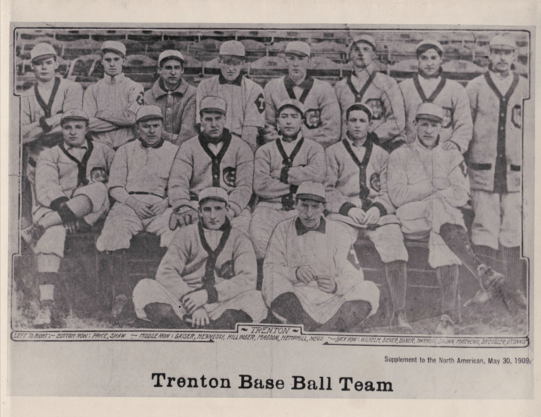 Trentoniana Photo Series: Trenton Tigers 1909