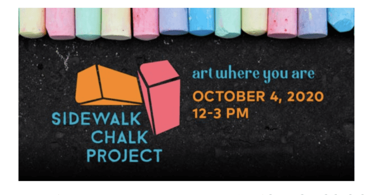 Spreading Positivity Through Artwork with 2020 Sidewalk Chalk Project