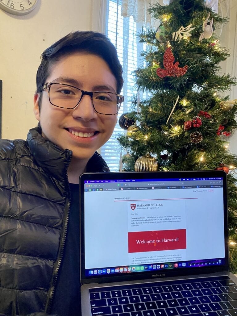 James R. Halsey Foundation of the Arts Student Accepted into Harvard University