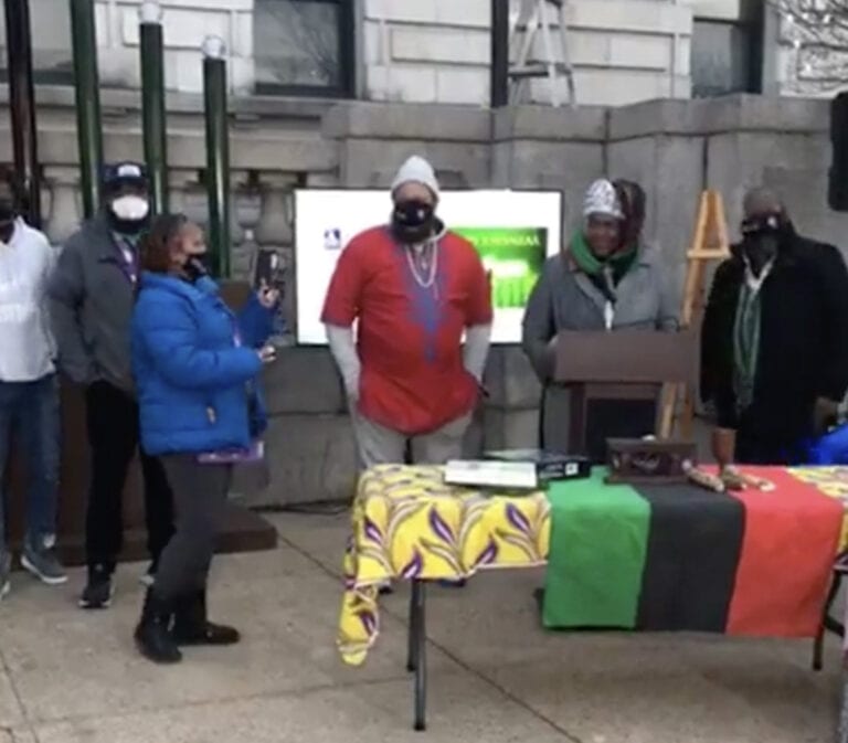 Trenton Holds Inaugural Kwanzaa Celebration at City Hall