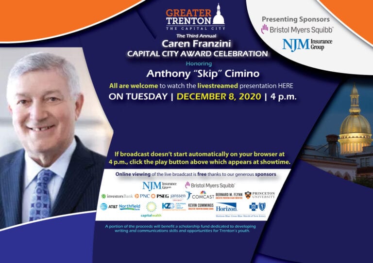 Caren Franzini Capital City Award Celebration Broadcast Streams Live Today at 4 p.m.