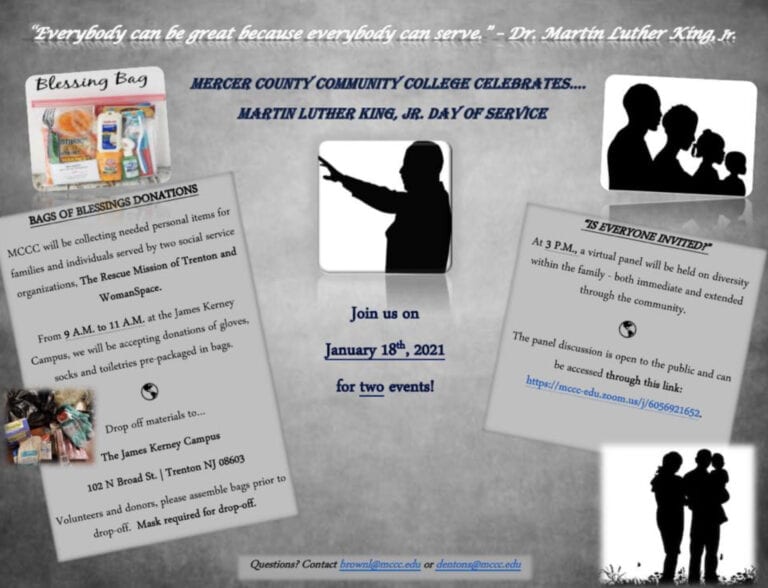 MCCC Celebrates Dr. Martin Luther King Jr. Day of Service