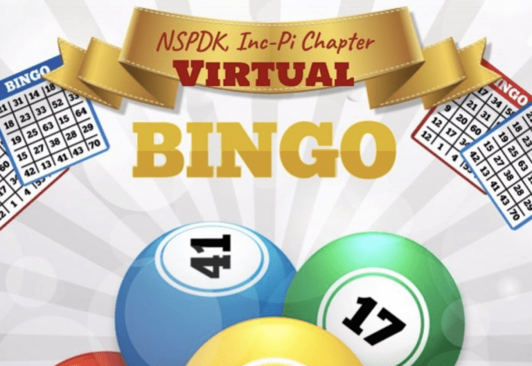 NSPDK Inc-Pi Chapter Hosts Virtual Bingo for Scholarships
