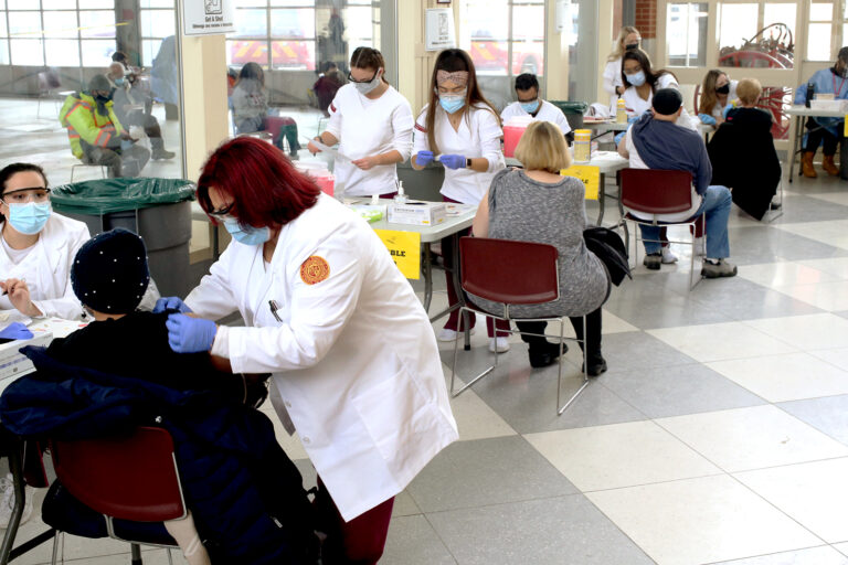 TESU Nursing Students Mobilized to Administer 400 COVID-19 Vaccines