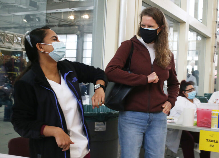 W. Cary Edwards School of Nursing Students Step In Again To Assist with COVID-19 Vaccinations