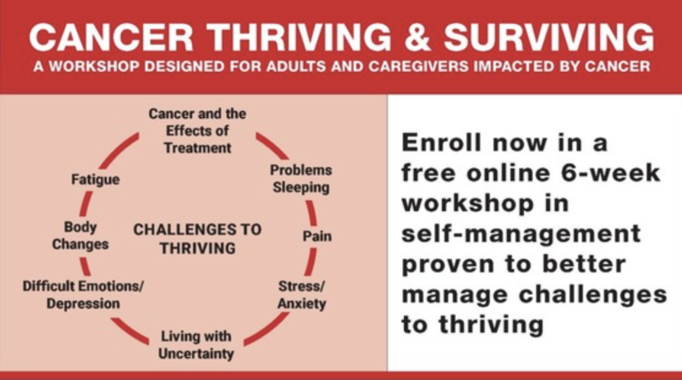 Cancer Thriving & Surviving: A Free Workshop Series