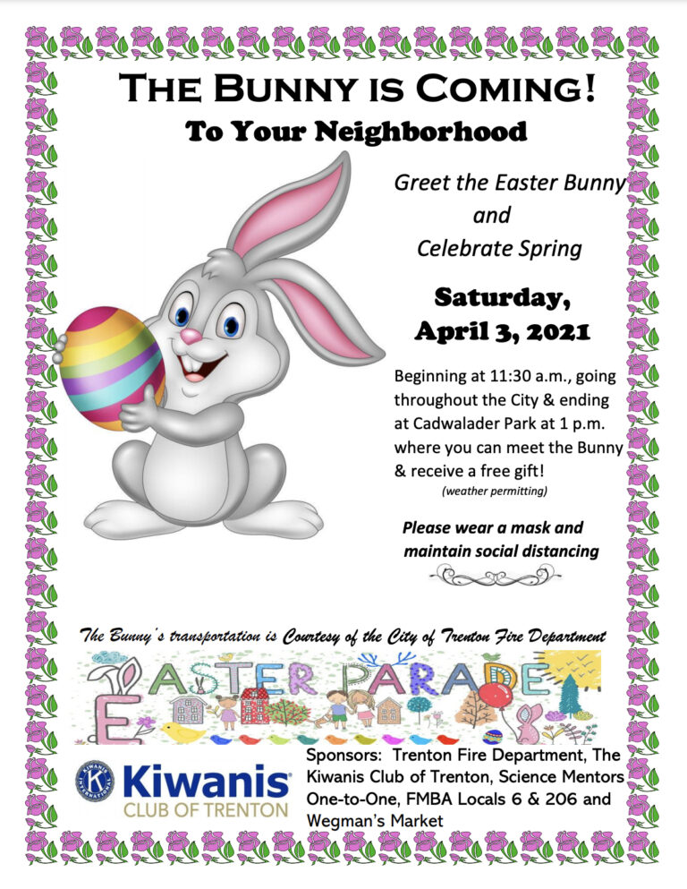 The Easter Bunny Comes to Trenton!