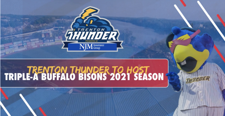 Trenton Thunder to Host Triple-A Buffalo Bisons During the 2021 Baseball Season