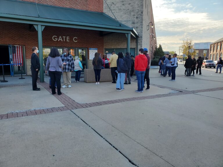 Early Voting Kicks off in Downtown Trenton