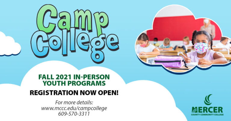 Registration Open for In-Person and Virtual Camp College at MCCC
