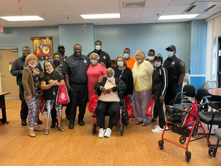 Trenton Fire Department Speaks with Seniors About Fire Safety