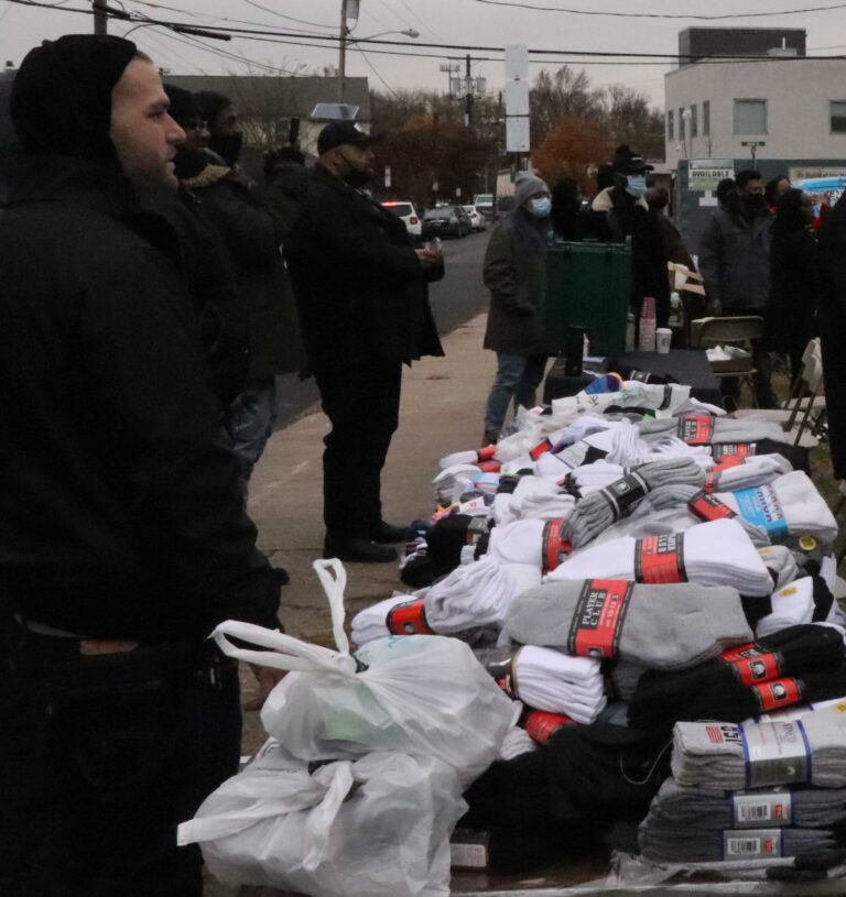 Just-A-Sock-Away Drive Helps Trenton’s Homeless Prepare for Winter