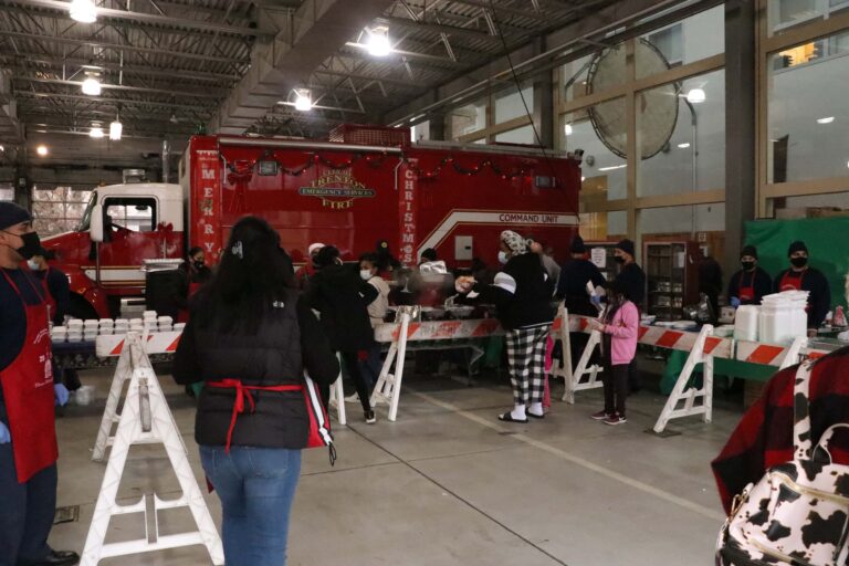 Trenton Fire Department Serves over a Thousand Meals in Trenton