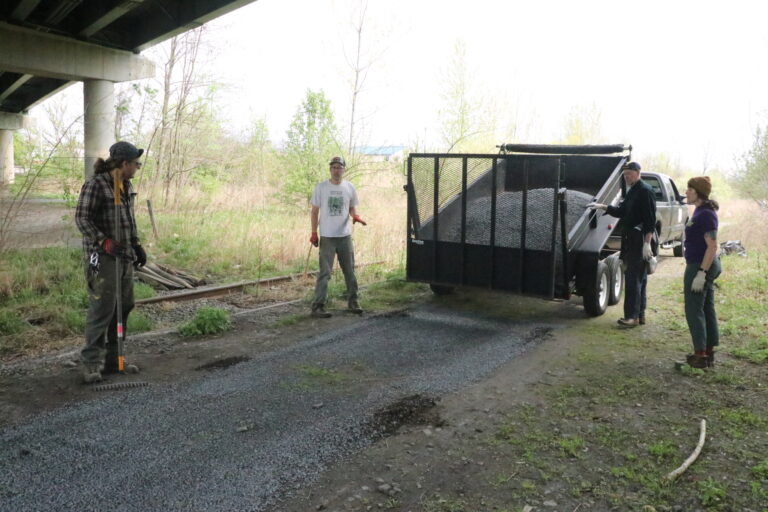 Volunteers Repair Trails in Trenton’s North Ward