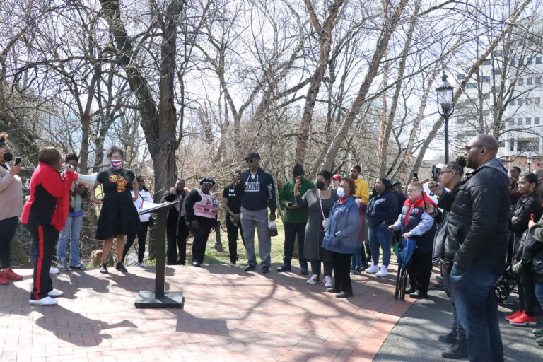 Peace Rally Brings Residents Together in Downtown Trenton