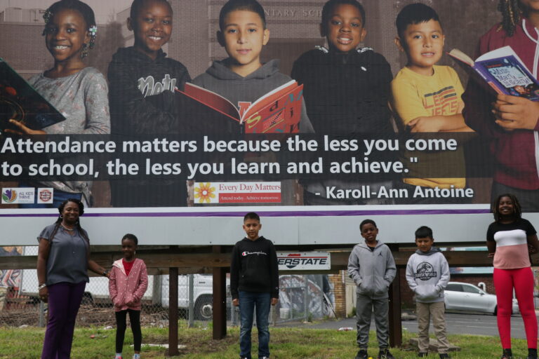 PJ Hill School and Heal The City Celebrate Student’s Perfect Attendance