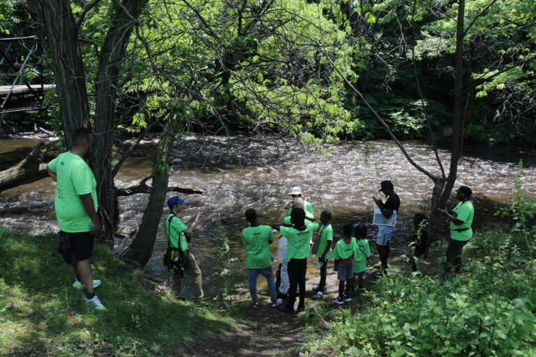 Trenton Community Day Volunteers Clean The Assunpink Creek