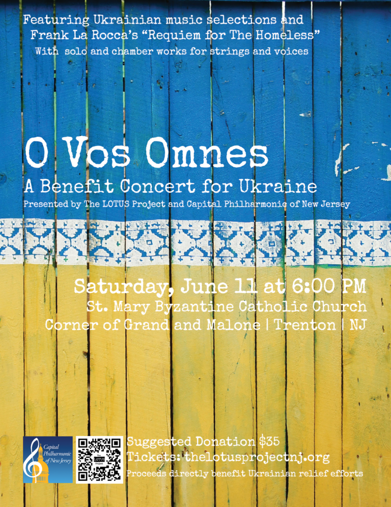 The LOTUS Project and Capital Philharmonic Host Outreach Concert for Ukraine