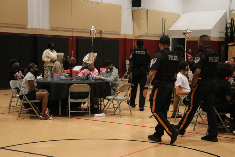 Incognito Officers Surprise 9th Grade Academy Students