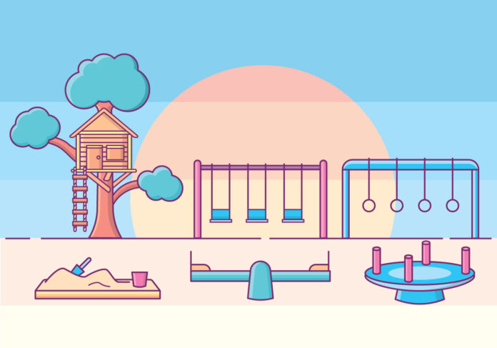 kids-playground-illustration-vector