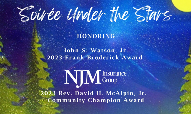 Soirée Under the Stars to Honor John S. Watson, Jr. and NJM Insurance Group