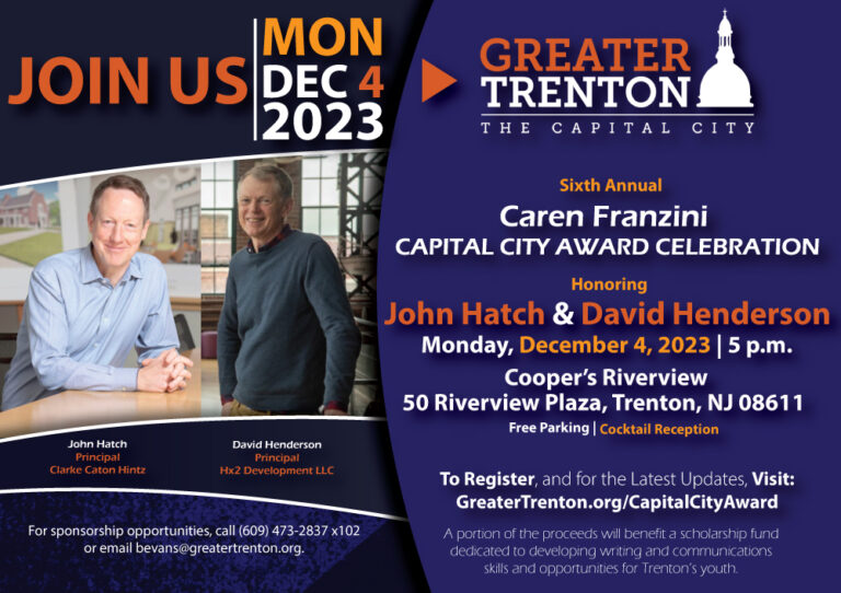 Greater Trenton Seeks Community Input on Business Impact Award Recipient