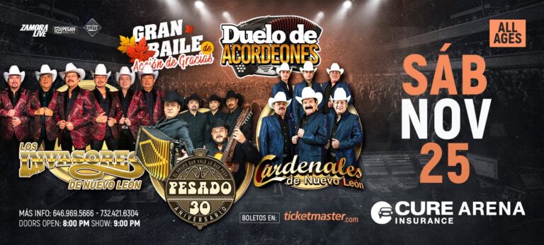 CANCELED: Duelo de Acordeones Coming to CURE Insurance Arena