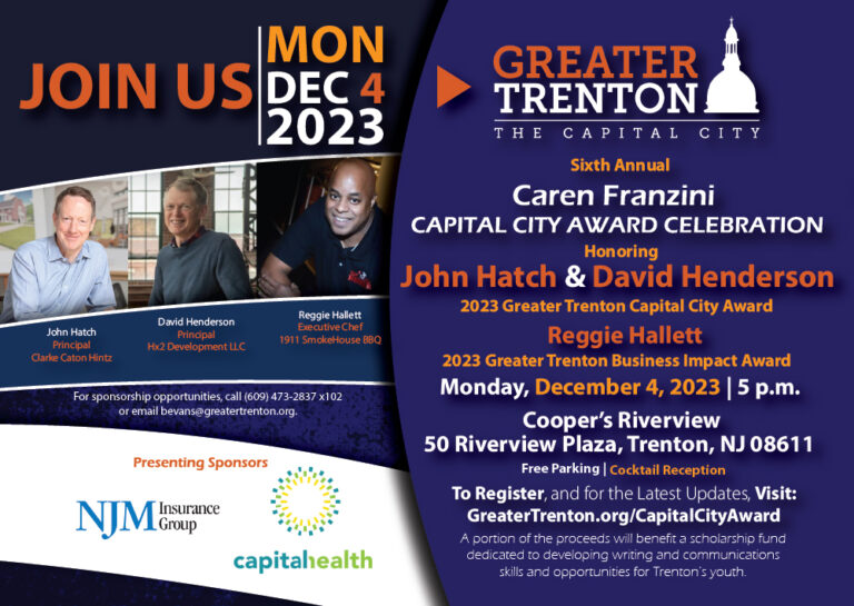 Greater Trenton Celebrates 6th Annual Caren Franzini Capital City Award Celebration