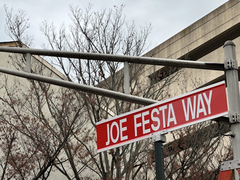 Celebrating the Mayor of South Warren Street