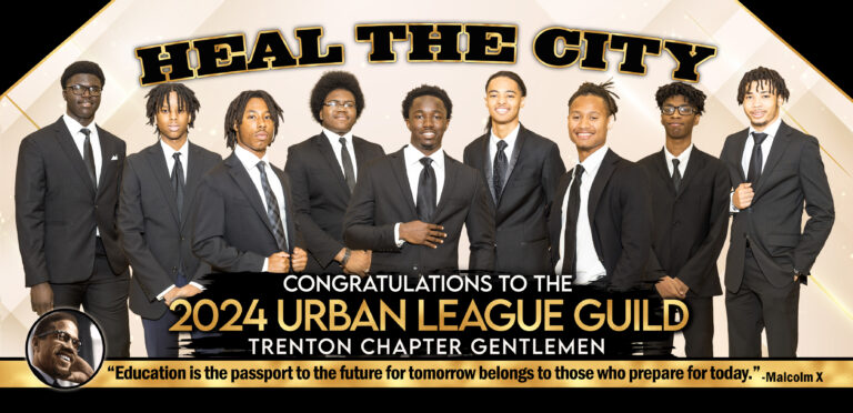 Heal The City Latest Billboard Recognizes The 2024 Urban League Guild Union County/Trenton Gentlemen