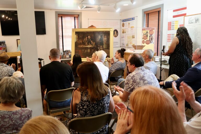 William Trent House Museum Celebrates Painting Unveiling