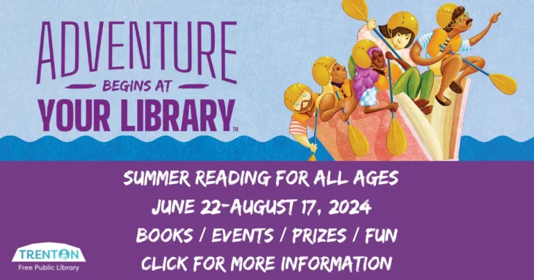 Adult Summer Reading Available at the Trenton Free Public Library