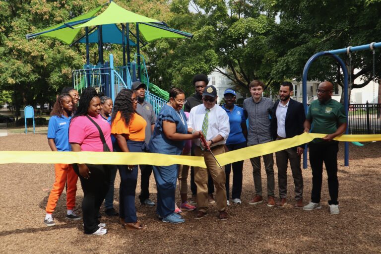 City of Trenton Celebrates Villa Park’s Newly Unveiled Playground