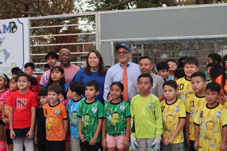 City of Trenton Officially Opens Newly Constructed Unity Park Mini-Pitch with Ribbon Cutting Ceremony and Exhibition Game