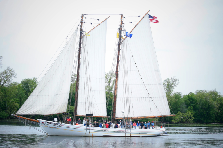 Famous Oyster Schooner A.J. Meerwald Returns to Mercer County