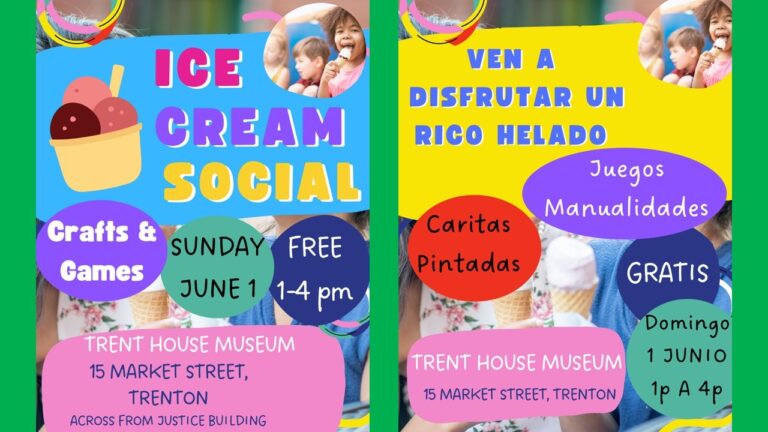 Trent House Museum Announces 2025 Ice Cream Social
